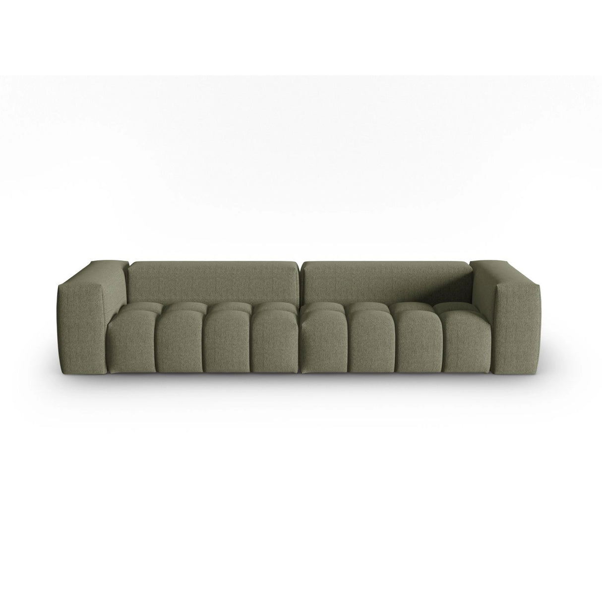Verona 5-Sitzer Sofa aus Strukturierter Stoff in Dunkles olivgrün (Sorella 34), 290x85 cm von Cosmopolitan Design – Bild 1