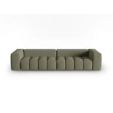 Verona 5-Sitzer Sofa aus Strukturierter Stoff in Dunkles olivgrün (Sorella 34), 290x85 cm von Cosmopolitan Design – Bild 1