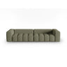 Verona 5-Sitzer Sofa aus Strukturierter Stoff in Dunkles olivgrün (Sorella 34), 290x85 cm von Cosmopolitan Design – Bild 1