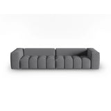 Verona 5-Sitzer Sofa aus Strukturierter Stoff in Grau (Sorella 89), 290x85 cm von Cosmopolitan Design – Bild 1