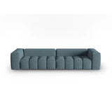 Verona 5-Sitzer Sofa aus Strukturierter Stoff in Hellblau (Sorella 76), 290x85 cm von Cosmopolitan Design – Bild 1