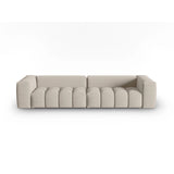 Verona 5-Sitzer Sofa aus Strukturierter Stoff in Sand (Sorella 05), 290x85 cm von Cosmopolitan Design – Bild 1