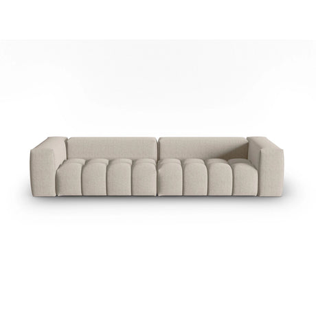 Verona 5-Sitzer Sofa aus Strukturierter Stoff in Sand (Sorella 05), 290x85 cm von Cosmopolitan Design – Bild 1