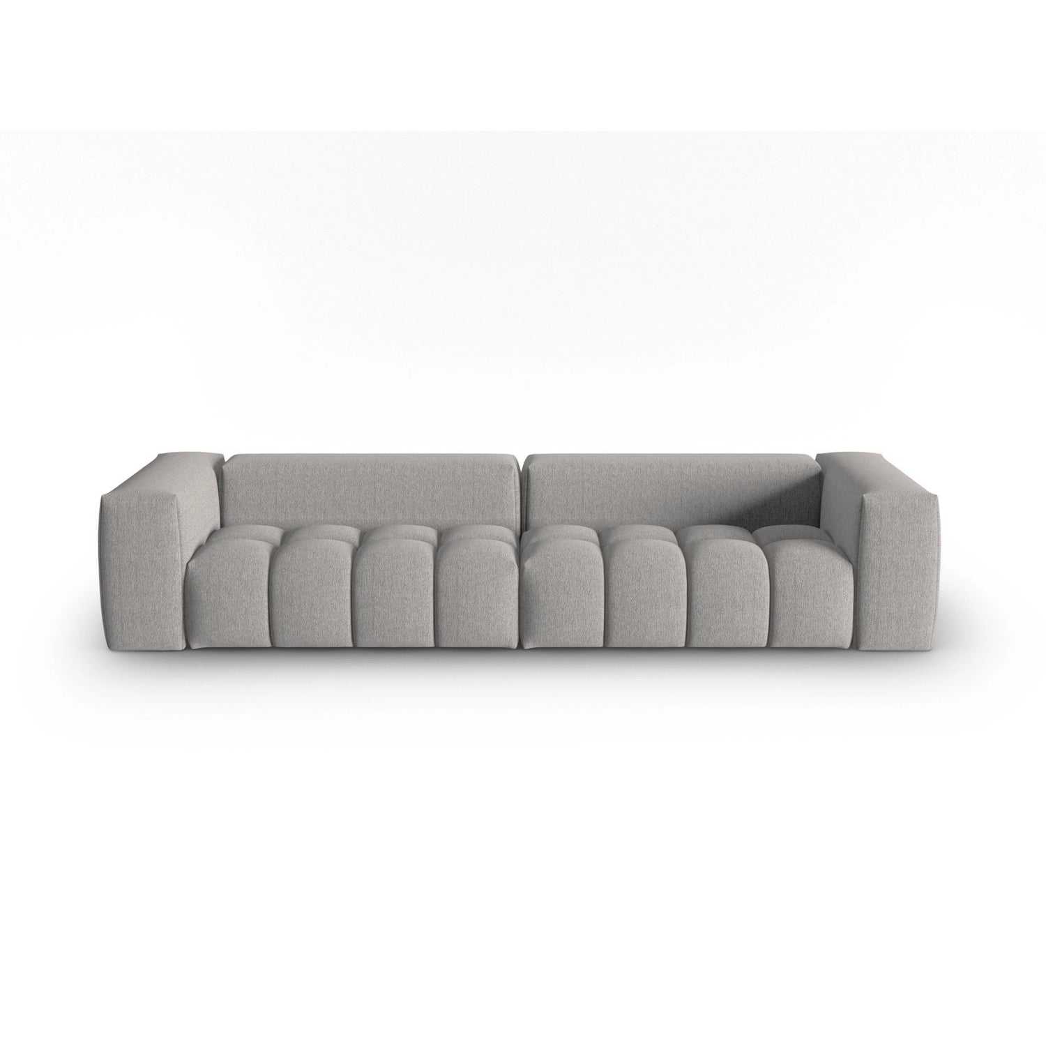 Verona 5-Sitzer Sofa aus Strukturierter Stoff in Warmes Grau (Sorella 84), 290x85 cm von Cosmopolitan Design – Bild 1