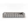 Verona 5-Sitzer Sofa aus Strukturierter Stoff in Warmes Grau (Sorella 84), 290x85 cm von Cosmopolitan Design – Bild 1