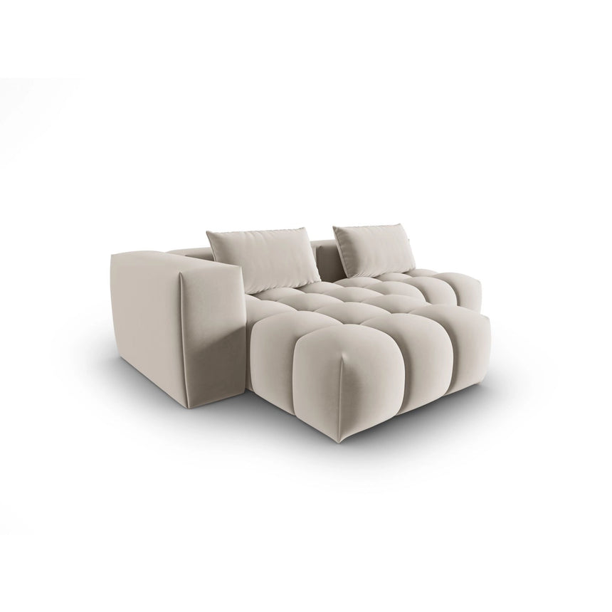 Verona Modulares 3-Sitzer Ecksofa, Linke Seite, aus Samt oder Strukturstoff, 205x145 cm von Cosmopolitan Design – Bild 4