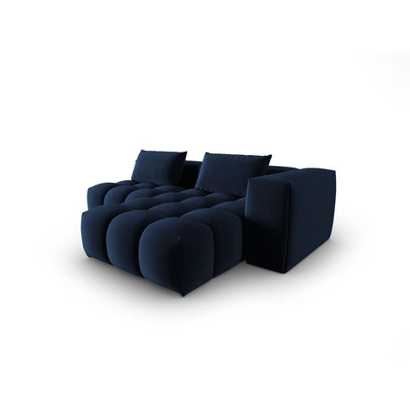 Verona Modulares 3-Sitzer Ecksofa, Rechte Seite, aus Samt in Königsblau (Casino Deep Blue), 205x145 cm von Cosmopolitan Design – Bild 4