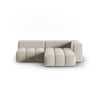 Verona Modulares 3-Sitzer Ecksofa, Rechte Seite, aus Samt oder Strukturstoff, 205x145 cm von Cosmopolitan Design – Bild 1