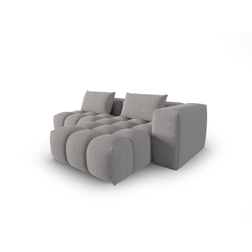 Verona Modulares 3-Sitzer Ecksofa, Rechte Seite, aus Strukturierter Stoff in Warmes Grau (Sorella 84), 205x145 cm von Cosmopolitan Design – Bild 4