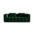 Verona Modulares 3-Sitzer Sofa aus Samt in Flaschengrün (Casino Deep Green), 252x98 cm von Cosmopolitan Design – Bild 1