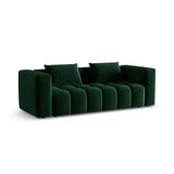 Verona Modulares 3-Sitzer Sofa aus Samt in Flaschengrün (Casino Deep Green), 252x98 cm von Cosmopolitan Design – Bild 3
