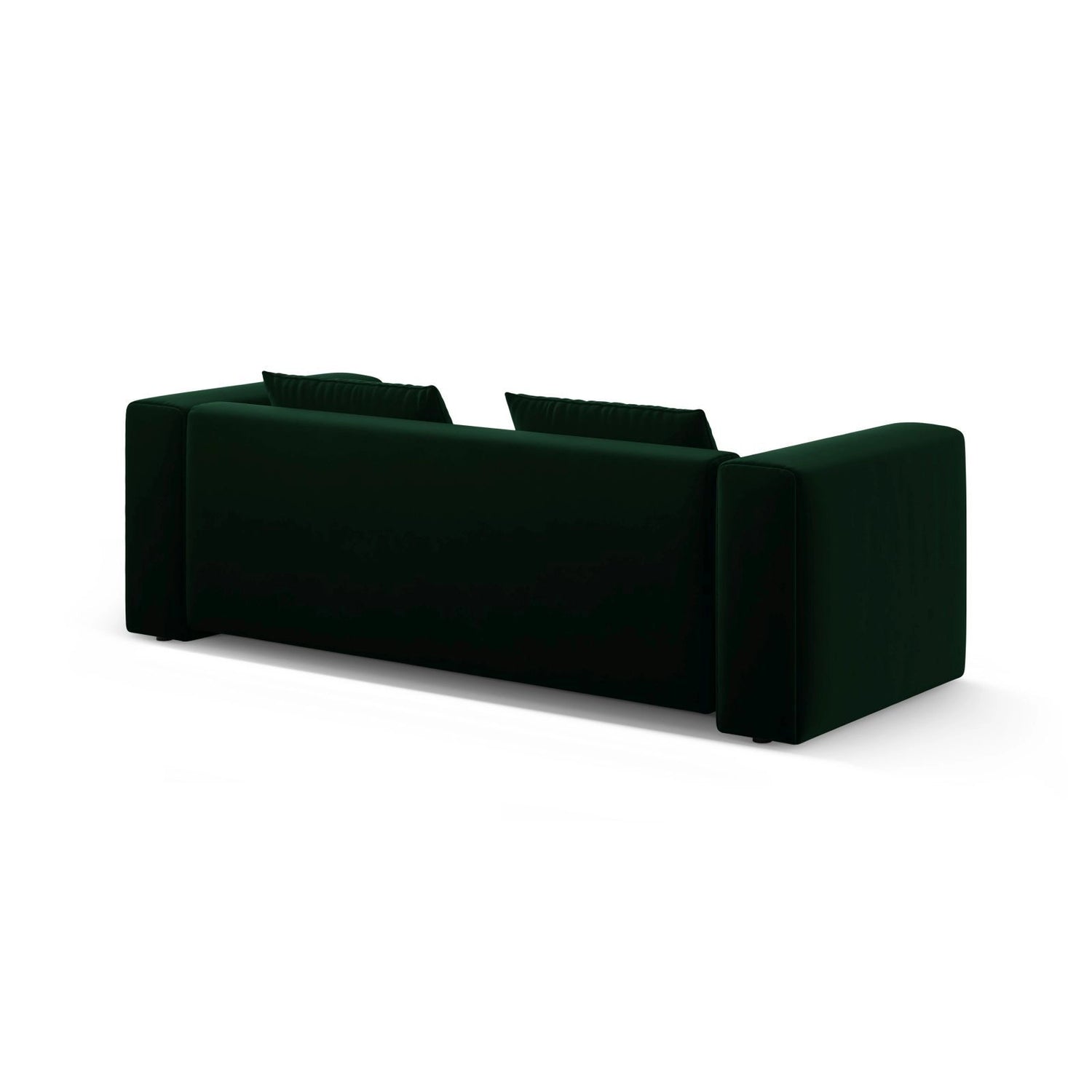 Verona Modulares 3-Sitzer Sofa aus Samt in Flaschengrün (Casino Deep Green), 252x98 cm von Cosmopolitan Design – Bild 7