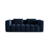Verona Modulares 3-Sitzer Sofa aus Samt in Königsblau (Casino Deep Blue), 252x98 cm von Cosmopolitan Design – Bild 1
