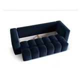 Verona Modulares 3-Sitzer Sofa aus Samt in Königsblau (Casino Deep Blue), 252x98 cm von Cosmopolitan Design – Bild 4