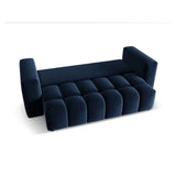 Verona Modulares 3-Sitzer Sofa aus Samt in Königsblau (Casino Deep Blue), 252x98 cm von Cosmopolitan Design – Bild 5