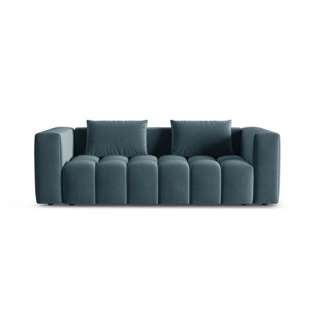 Verona Modulares 3-Sitzer Sofa aus Samt in Pastellblau (Casino Dark Blue), 252x98 cm von Cosmopolitan Design – Bild 1