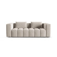 Verona Modulares 3-Sitzer Sofa aus Samt oder Strukturstoff, 252x98 cm von Cosmopolitan Design – Bild 1