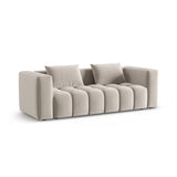 Verona Modulares 3-Sitzer Sofa aus Samt oder Strukturstoff, 252x98 cm von Cosmopolitan Design – Bild 3