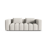 Verona Modulares 3-Sitzer Sofa aus Strukturierter Stoff in Beige (Sorella 03), 252x98 cm von Cosmopolitan Design – Bild 1