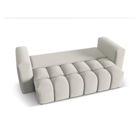 Verona Modulares 3-Sitzer Sofa aus Strukturierter Stoff in Beige (Sorella 03), 252x98 cm von Cosmopolitan Design – Bild 5