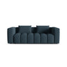 Verona Modulares 3-Sitzer Sofa aus Strukturierter Stoff in Dunkelblau (Sorella 77), 252x98 cm von Cosmopolitan Design – Bild 1