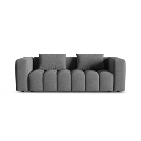 Verona Modulares 3-Sitzer Sofa aus Strukturierter Stoff in Grau (Sorella 89), 252x98 cm von Cosmopolitan Design – Bild 1