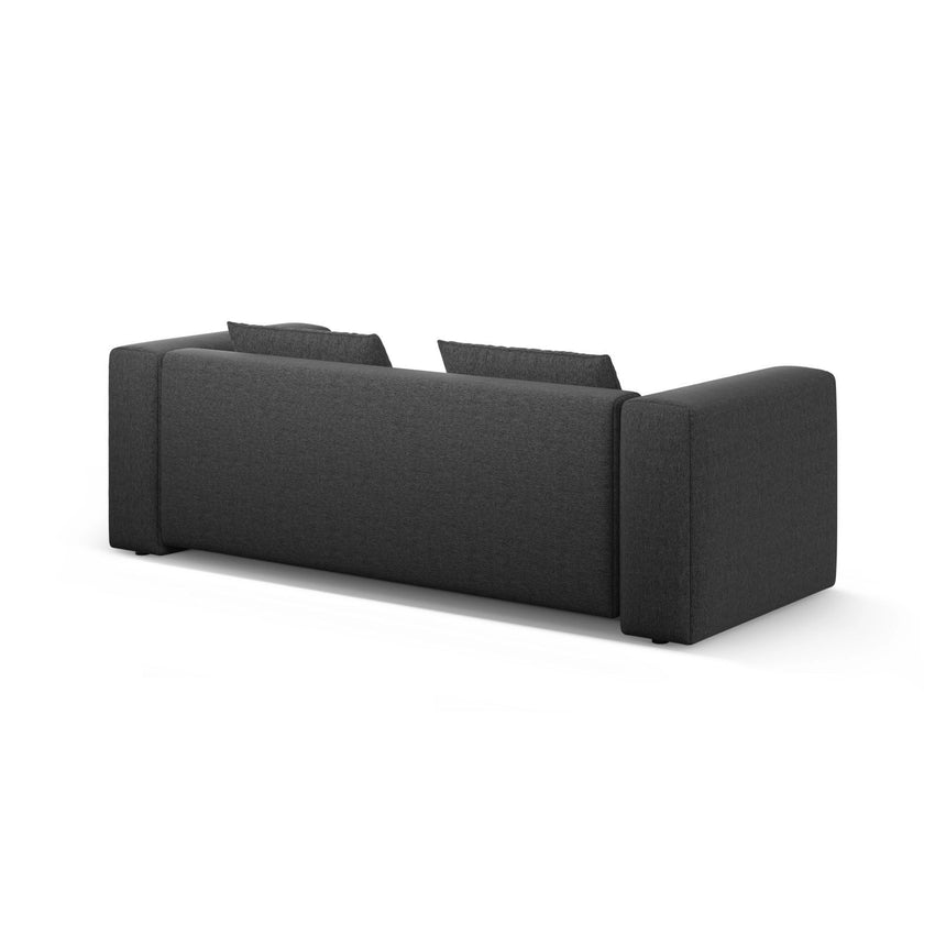Verona Modulares 3-Sitzer Sofa aus Strukturierter Stoff in Grau (Sorella 89), 252x98 cm von Cosmopolitan Design – Bild 7
