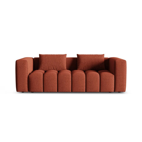 Verona Modulares 3-Sitzer Sofa aus Strukturierter Stoff in Koralle (Sorella 58), 252x98 cm von Cosmopolitan Design – Bild 1