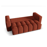 Verona Modulares 3-Sitzer Sofa aus Strukturierter Stoff in Koralle (Sorella 58), 252x98 cm von Cosmopolitan Design – Bild 5