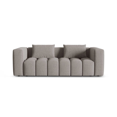 Verona Modulares 3-Sitzer Sofa aus Strukturierter Stoff in Warmes Grau (Sorella 84), 252x98 cm von Cosmopolitan Design – Bild 1