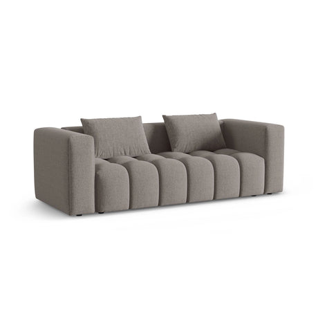 Verona Modulares 3-Sitzer Sofa aus Strukturierter Stoff in Warmes Grau (Sorella 84), 252x98 cm von Cosmopolitan Design – Bild 3