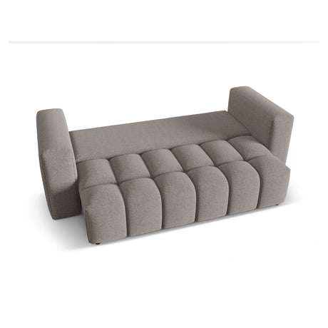 Verona Modulares 3-Sitzer Sofa aus Strukturierter Stoff in Warmes Grau (Sorella 84), 252x98 cm von Cosmopolitan Design – Bild 5