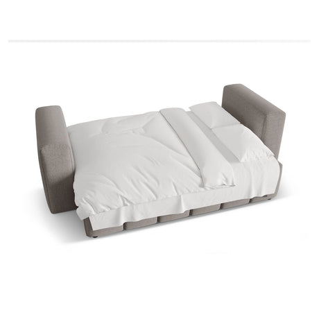 Verona Modulares 3-Sitzer Sofa aus Strukturierter Stoff in Warmes Grau (Sorella 84), 252x98 cm von Cosmopolitan Design – Bild 6