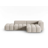 Verona Modulares 4-Sitzer Ecksofa, Rechte Seite, aus Samt oder Strukturstoff, 265x145 cm von Cosmopolitan Design – Bild 1