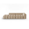 Verona Modulares 4-Sitzer Sofa, Linke Seite, aus Samt in Sand (Casino Lion), 265x85 cm von Cosmopolitan Design – Bild 1