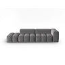 Verona Modulares 4-Sitzer Sofa, Linke Seite, aus Samt in Warmes Grau (Casino Anthracite), 265x85 cm von Cosmopolitan Design – Bild 1