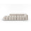 Verona Modulares 4-Sitzer Sofa, Linke Seite, aus Samt oder Strukturstoff, 265x85 cm von Cosmopolitan Design – Bild 1