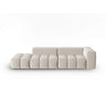 Verona Modulares 4-Sitzer Sofa, Linke Seite, aus Samt oder Strukturstoff, 265x85 cm von Cosmopolitan Design – Bild 1