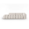 Verona Modulares 4-Sitzer Sofa, Linke Seite, aus Strukturierter Stoff in Beige (Sorella 03), 265x85 cm von Cosmopolitan Design – Bild 1