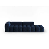 Verona Modulares 4-Sitzer Sofa, Rechte Seite, aus Samt in Königsblau (Casino Deep Blue), 265x85 cm von Cosmopolitan Design – Bild 1