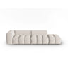 Verona Modulares 4-Sitzer Sofa, Rechte Seite, aus Strukturierter Stoff in Beige (Sorella 03), 265x85 cm von Cosmopolitan Design – Bild 1