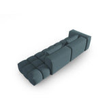 Verona Modulares 4-Sitzer Sofa, Rechte Seite, aus Strukturierter Stoff in Hellblau (Sorella 76), 265x85 cm von Cosmopolitan Design – Bild 4