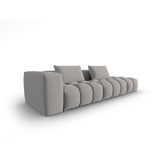 Verona Modulares 4-Sitzer Sofa, Rechte Seite, aus Strukturierter Stoff in Warmes Grau (Sorella 84), 265x85 cm von Cosmopolitan Design – Bild 3