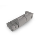 Verona Modulares 4-Sitzer Sofa, Rechte Seite, aus Strukturierter Stoff in Warmes Grau (Sorella 84), 265x85 cm von Cosmopolitan Design – Bild 4