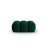 Verona Pouf aus Samt in Flaschengrün (Casino Deep Green), 60x85 cm von Cosmopolitan Design – Bild 1