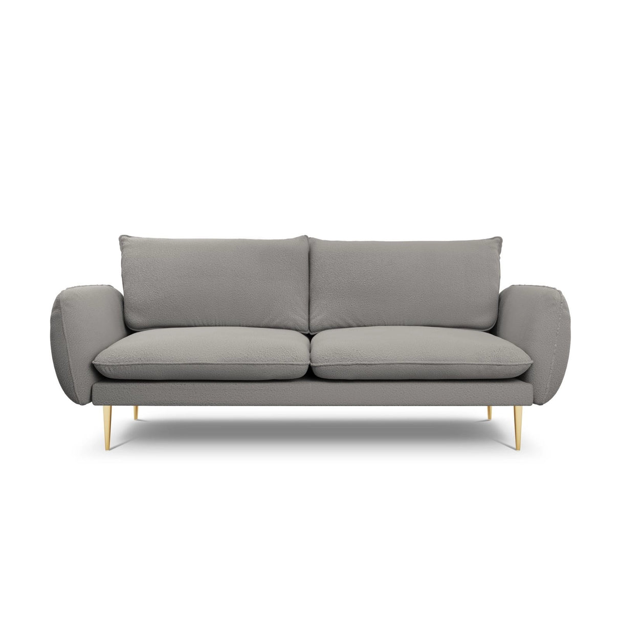 Vienna 3-Sitzer Sofa aus Boucle in Grau (Ascot Taupe), 200x92x95 cm von Cosmopolitan Design – Bild 1