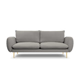 Vienna 3-Sitzer Sofa aus Boucle in Grau (Ascot Taupe), 200x92x95 cm von Cosmopolitan Design – Bild 1