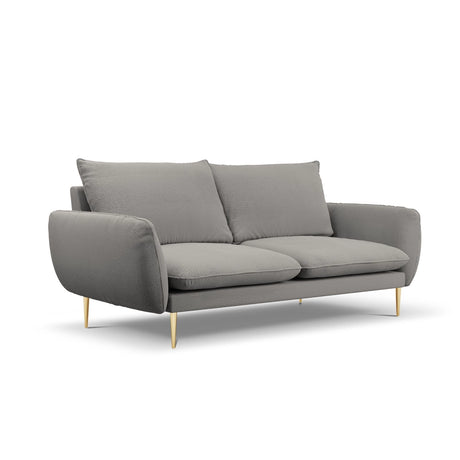 Vienna 3-Sitzer Sofa aus Boucle in Grau (Ascot Taupe), 200x92x95 cm von Cosmopolitan Design – Bild 4