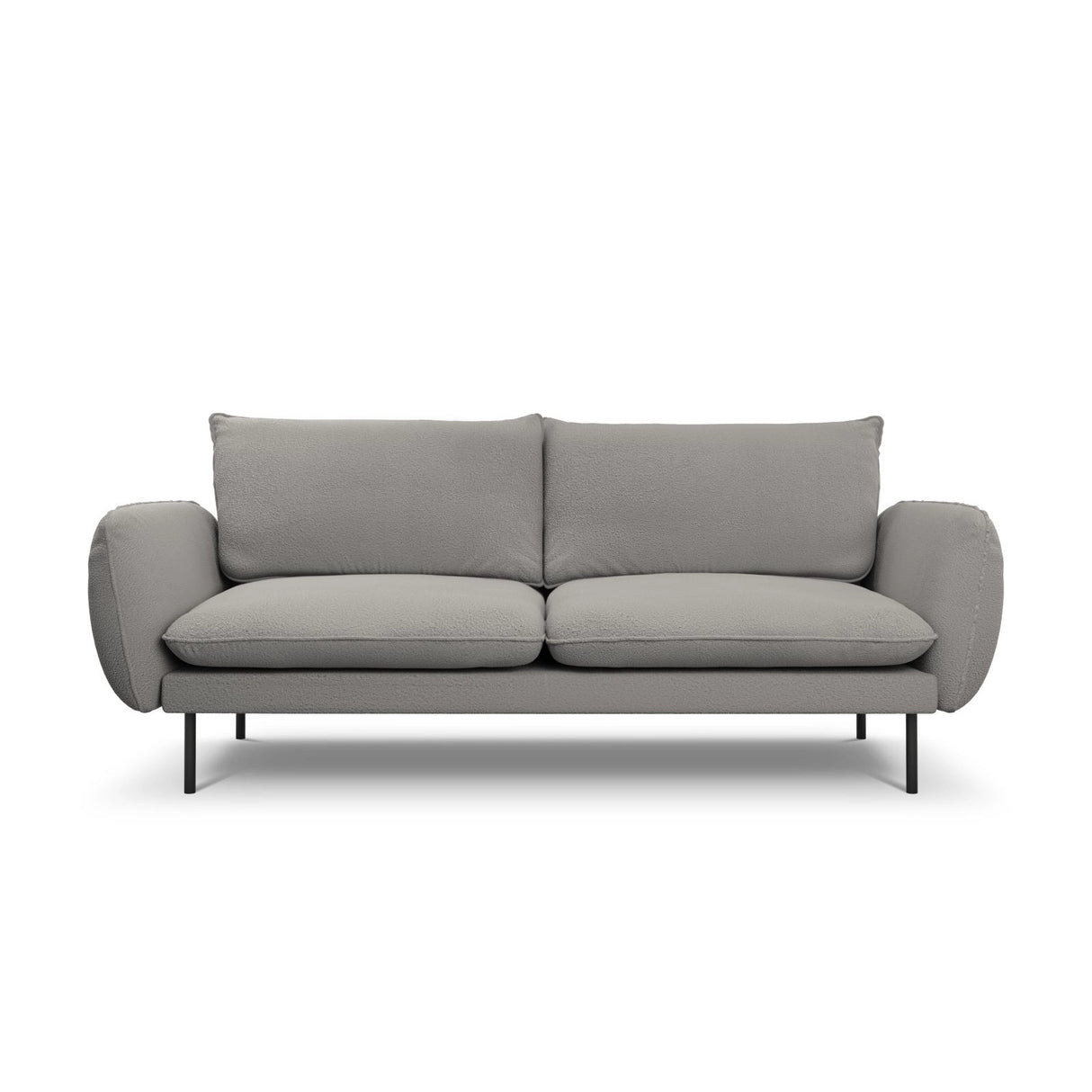 Vienna 3-Sitzer Sofa aus Boucle in Grau (Ascot Taupe), 200x92x95 cm von Cosmopolitan Design – Bild 1