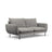 Vienna 3-Sitzer Sofa aus Boucle in Grau (Ascot Taupe), 200x92x95 cm von Cosmopolitan Design – Bild 4
